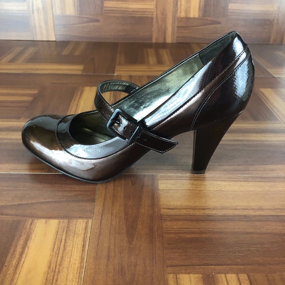 Gianni Bini Shoes - GIANNI BINI FORTE Patent Leather Mary Jane Pump